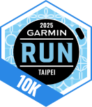 Garmin Run Asia Series 2025 - Taipei 10K
1 points
badge_54004127CAF44F21B5F599AA2754317F_sml.png
#2546