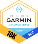 Garmin Marathon Series Tucson 10K 2025
2 points
badge_8AE8F0EBC05A4F2ABE61CD06E76555C7_sml.png
#2694