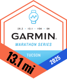 Garmin Marathon Series Tucson Half Marathon 2025
4 points
badge_E357C509C18249878CB59CDE75D23143_sml.png
#2695