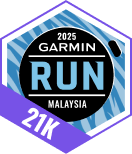Garmin Run Asia Series 2025 - Malaysia 21K
1 points
badge_F864B312FA5940F6BFE39DD8B00B28B0_sml.png
#2561